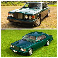 Bentley Turbo S 1994 1 43 Spark 118 zelena