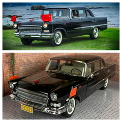 Hongqi CA72 1959 1 18 Century Dragon 968 cerna