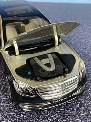 Mercedes Benz Maybach S 650 X222 2018 1 18 Norev 193 cerno zlata