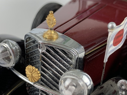 Mercedes Benz 770K W07 Emperor Hirohito 1935 1 24 Franklin Mint 1012 vinova
