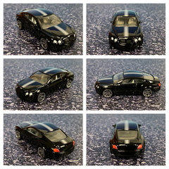 Bentley Continental Supersports 1 generace 2009 1 64 HotWheels 31 cerno stribrna