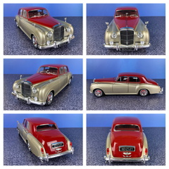 Bentley S2 1960 1 18 Minichamps 948 zlato cervena