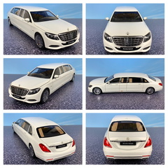 Mercedes Benz Maybach S 600 Pullman X222 2016 1 18 AUTOart 668 bila