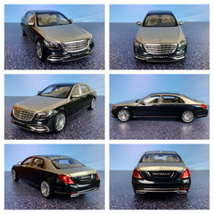 Mercedes Benz Maybach S 650 X222 2018 1 18 Norev 193 cerno zlata