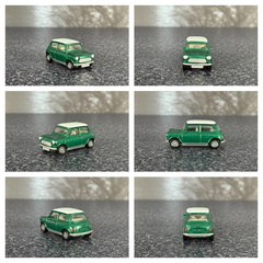 Mini Rover 1969 1 64 SIKU 1198 zeleno bila