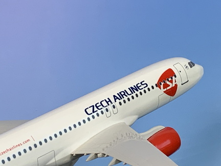 Airbus A320-214 CSA OK-GEA 2007 1 144 Lupa Air Craft Models 184 bilo cervena