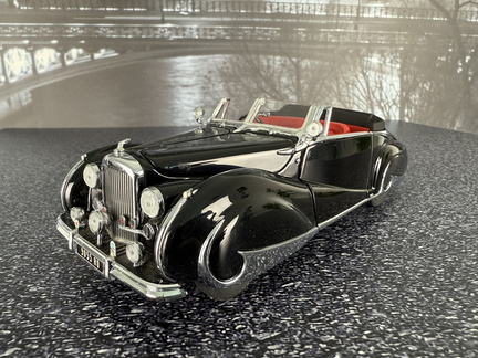 Bentley Mark VI DHC by Franay 1947 1 24 Franklin Mint 1190 cerna