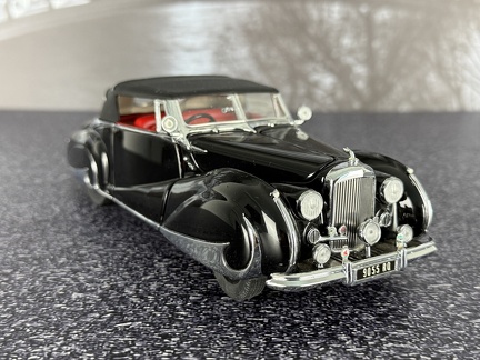 Bentley Mark VI DHC by Franay 1947 1 24 Franklin Mint 1190 cerna
