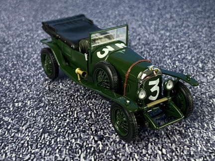 Bentley 3L Sport no.3 Winner Le Mans Davis-Benjafield 1927 1 43 ixo MODELS 972 zelena