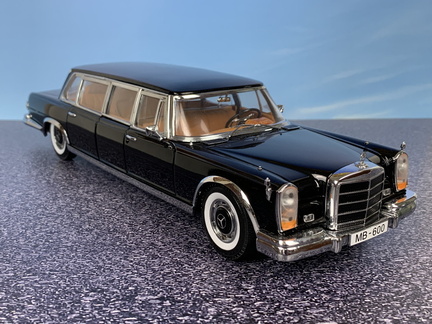 Mercedes Benz 600 Pullman LWB W100 1966 1 18 Sun Star 667 cerna