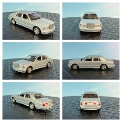 Bentley Arnage R 2002 1 43 Minichamps 1289 modra