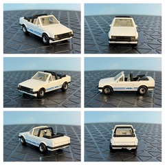 Ford Escort XR3i Cabriolet 1985 1 64 Matchbox 1296 bila