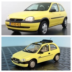 Opel Corsa B Swing 1993 1 43 ixo MODELS 1306 zluta