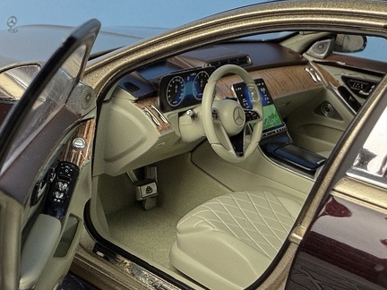 Mercedes Benz Maybach S 680 4 Matic X222 2023 1 18 Norev 1264 vinovo  zlata