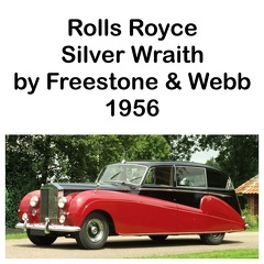 1956 Rolls Royce Silver Wraith Freestone Webb
